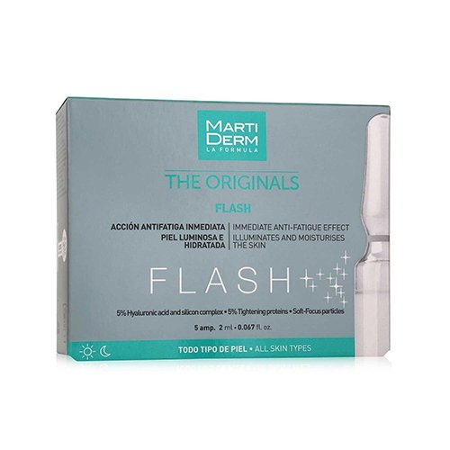 MARTIDERM nuovargio žymes pašalinanti veido ampulė flash, 2 ml, N5