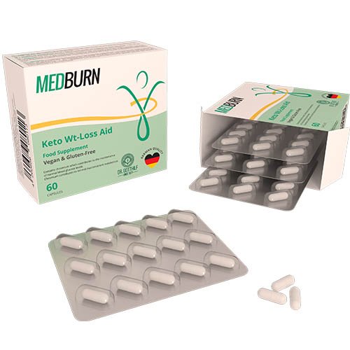 MedBurn maisto papildas kapsulės N60 | Mano Vaistinė