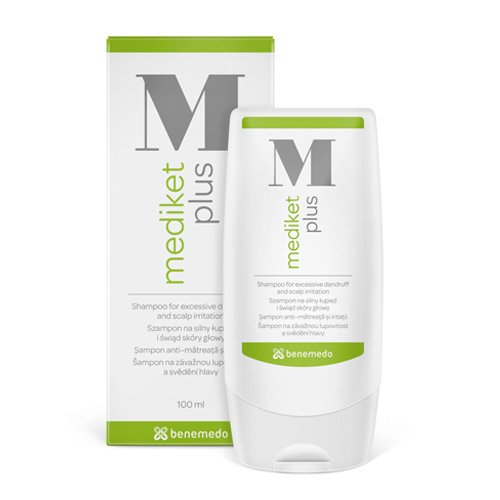 Plaukų priežiūros priemonė Mediket Plus šampūnas, 100 ml | Mano Vaistinė