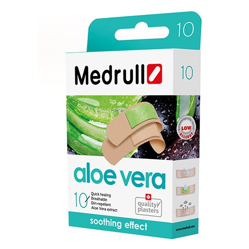 Medrull Aloe Vera pleistras N10 | Mano Vaistinė