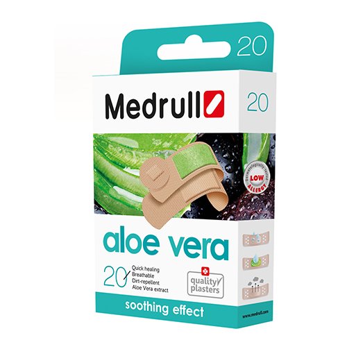 Medrull Aloe Vera pleistras N20 | Mano Vaistinė