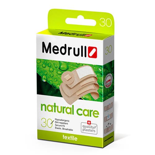 Medrull pleistrų rinkinys Natural Care N30 | Mano Vaistinė