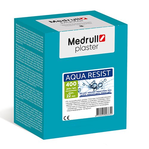 Medrull pleistras Aqua Resist rinkinys, apvalūs 22mm N400 | Mano Vaistinė