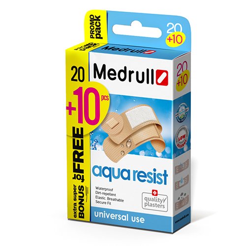 Medrull pleistrų rinkinys Aqua Resist N20 + Aqua Resist N10 | Mano Vaistinė