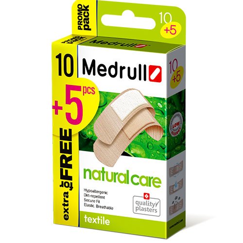 Medrull Natural Care pleistrai N10+N5 | Mano Vaistinė