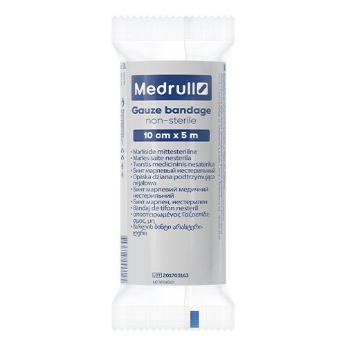 Medrull tvarstis 5mx10cm medicininis nesterilus N1 | Mano Vaistinė