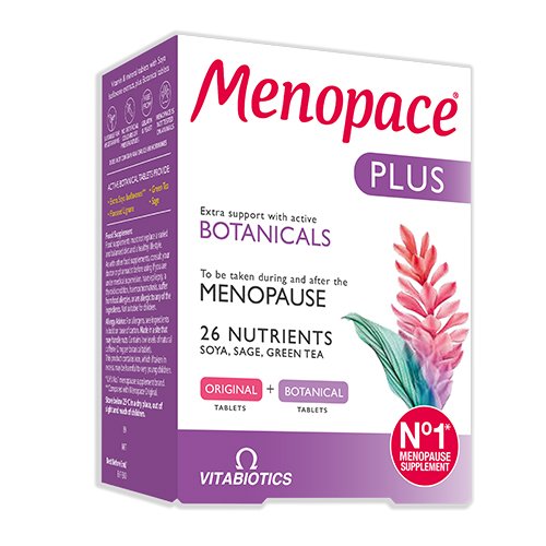 Maisto papildas, vitaminai moterims MENOPACE Plus, 56 tabletės | Mano Vaistinė