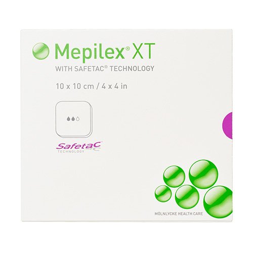 Mepilex XT 10x10cm N5 | Mano Vaistinė