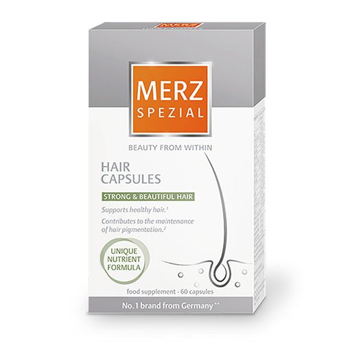 Merz Spezial Hair, 60 kapsulių | Mano Vaistinė
