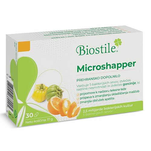 Biostile Microshapper kapsulės N30 | Mano Vaistinė