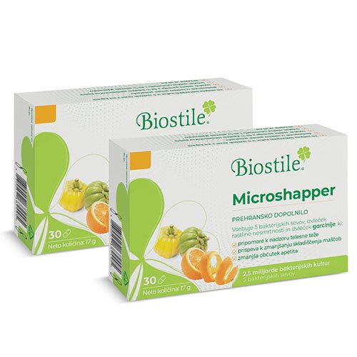 Biostile Microshapper kapsulės N30 | Mano Vaistinė