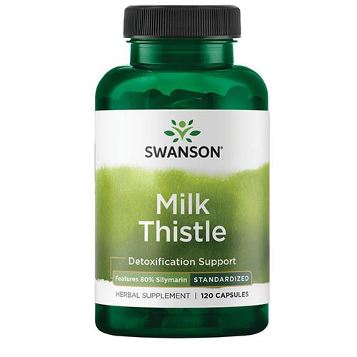 Milk Thistle 250mg Ekstraktas (Tikrasis margainis) kapsulės N120 SWH051 | Mano Vaistinė