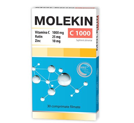 Molekin C 1000 tabletės N30 | Mano Vaistinė