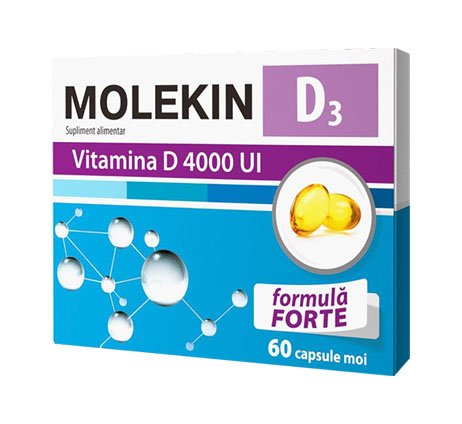 Molekin D3 4000 UI tabletės N60 | Mano Vaistinė