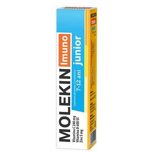 Molekin Imuno Junior šnypščiosios tabletės N20 | Mano Vaistinė