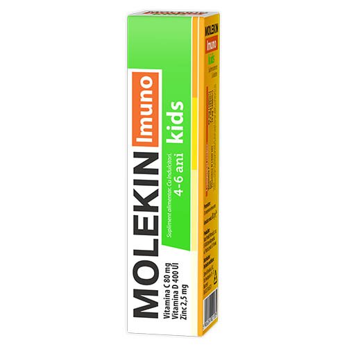 Molekin Imuno Kids šnypščiosios tabletės N20 | Mano Vaistinė