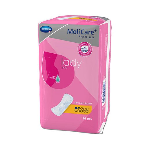 MoliCare Premium Lady Pad įklotai 1.5 lašo N14  | Mano Vaistinė