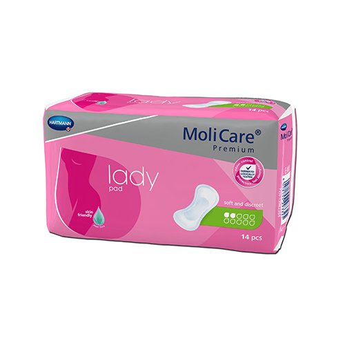 MoliCare Premium Lady Pad įklotai 2 lašai N14