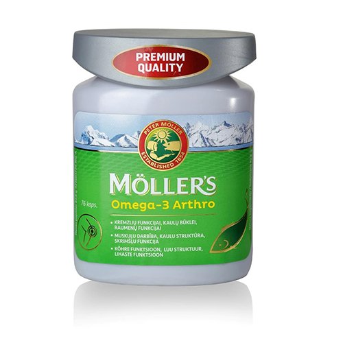 Moller's Omega-3 Arthro kaps.N76 Moller's Omega-3 Arthro kaps.N76