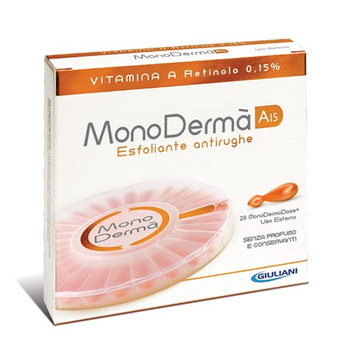 MonoDerma A15 Vitamino A kapsulės veidui, 28 vnt. | Mano Vaistinė