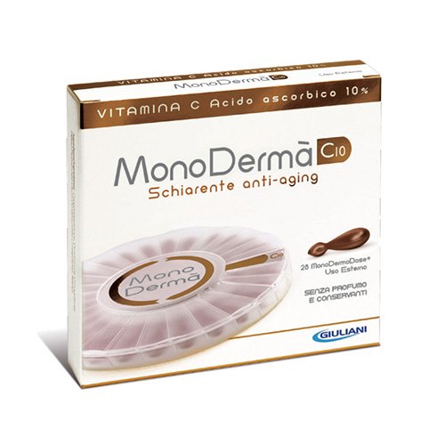 MonoDerma C10 Vitamino C kapsulės veidui, 28 vnt. | Mano Vaistinė