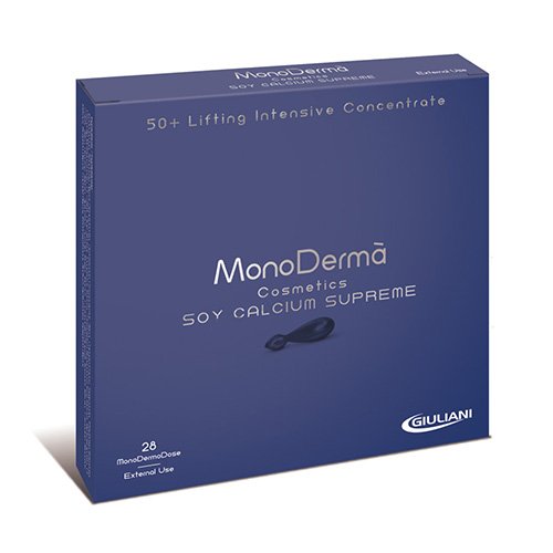 MonoDerma Calcium Supreme 50+ pakeliantis, intensyvus koncentratas, 28 kapsulės | Mano Vaistinė