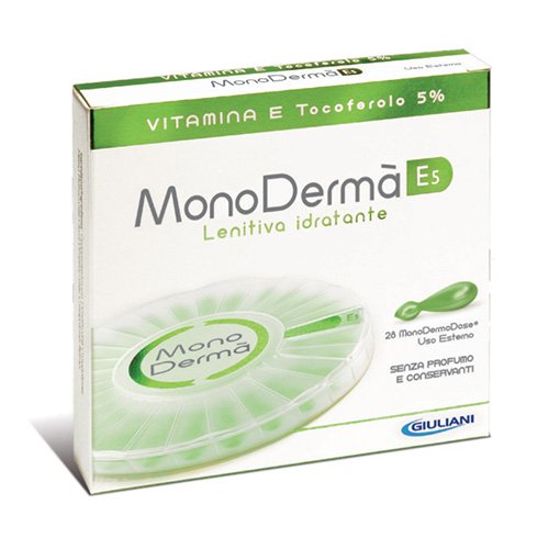 MonoDerma E5 Vitamino E5 kapsulės veidui, 28 vnt. MonoDerma E5 Vitamino E5 kapsulės veidui, 28 vnt.