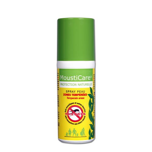 Repelentas, priemonė nuo vabzdžių ir erkių Mousticare odos purškalas nuo uodų, erkių, 50 ml | Mano Vaistinė