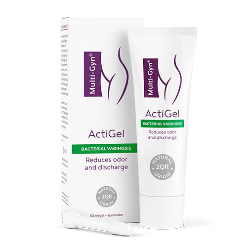Intymios higienos priemonė moterims Multi-Gyn Actigel makšties gelis, 50 ml | Mano Vaistinė