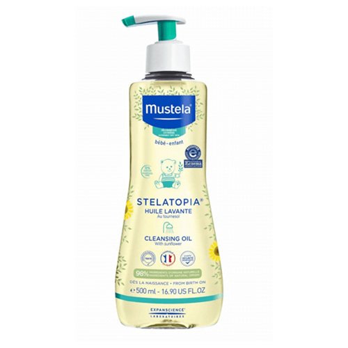 Mustela Valomasis aliejus sausai odai 500ml