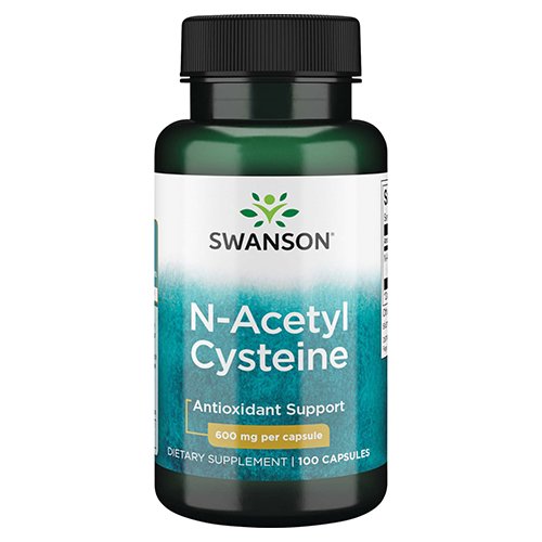 Swanson N-Acetyl cisteinas (NAC) 600mg N100 | Mano Vaistinė