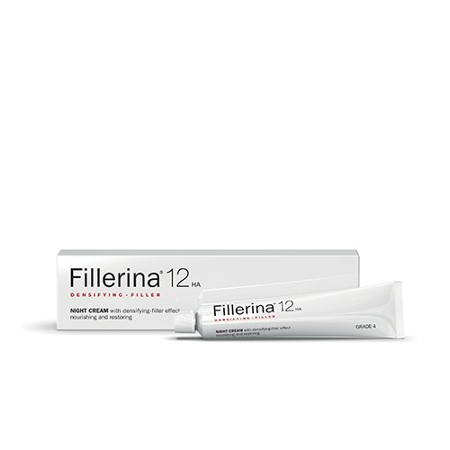 Naktinis kremas FILLERINA 12 HA, 4 lygis, 50 ml | Mano Vaistinė