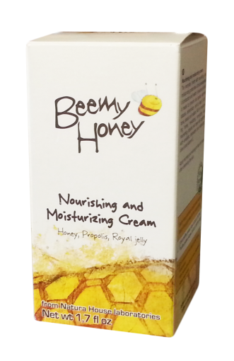 Natura House drėkinamasis veido kremas su medumi, 50 ml