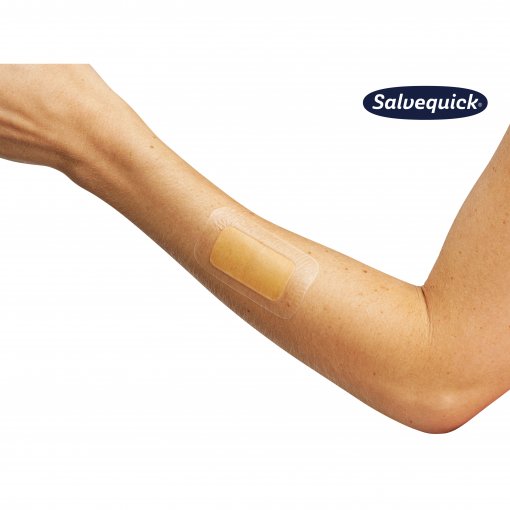 Skatina žaizdų gijimą ir užkerta kelią infekcijoms Tvarstis NATURAL HEALING SALVEQUICK, 3 vnt. | Mano Vaistinė