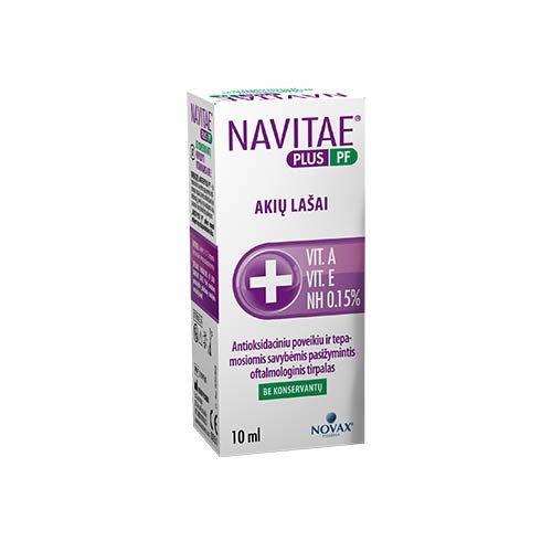 Akių lašai NATIVE PLUS PF, 10 ml | Mano Vaistinė