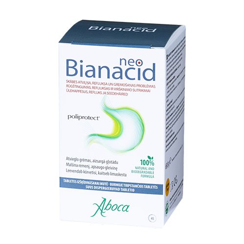 NeoBianacid tabletės N45 | Mano Vaistinė