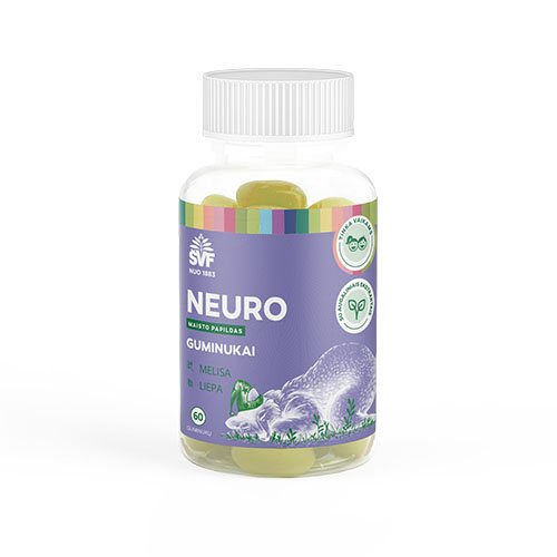 Neuro guminukai VAIKAMS 2,5g N60 ŠVF | Mano Vaistinė