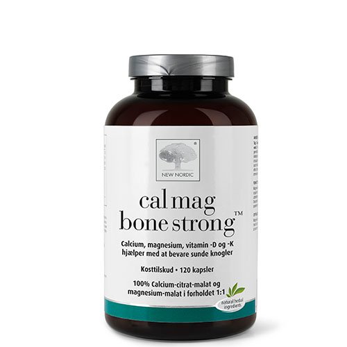 New Nordic Cal Mag Bone Strong kapsulės N120 | Mano Vaistinė