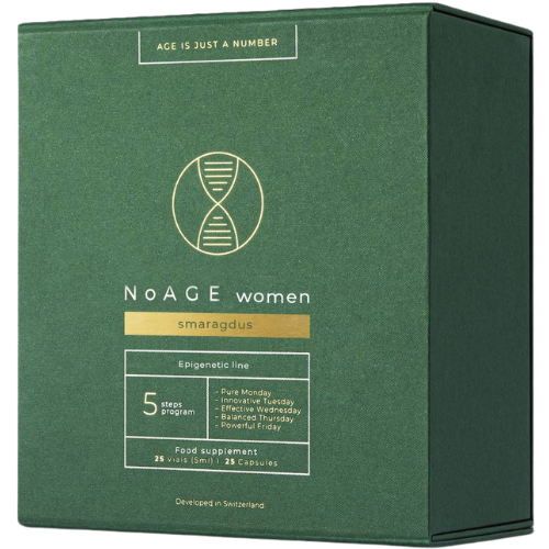 Moterims nuo 50 metų Kompleksas moterims, grožiui ir energijai NOAGE WOMEN SMARAGDUS, 25 tabl., 25 but. | Mano Vaistinė Moterims nuo 50 metų Kompleksas moterims, grožiui ir energijai NOAGE WOMEN SMARAGDUS, 25 tabl., 25 but. | Mano Vaistinė