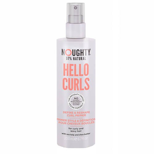 Purškiamas kondicionierius Purškiamas kondicionierius garbanotiems plaukams NOUGHTY "HELLO CURLS", 200 ml | Mano Vaistinė