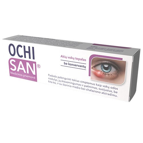 Ochisan akių vokų tepalas 15g | Mano Vaistinė