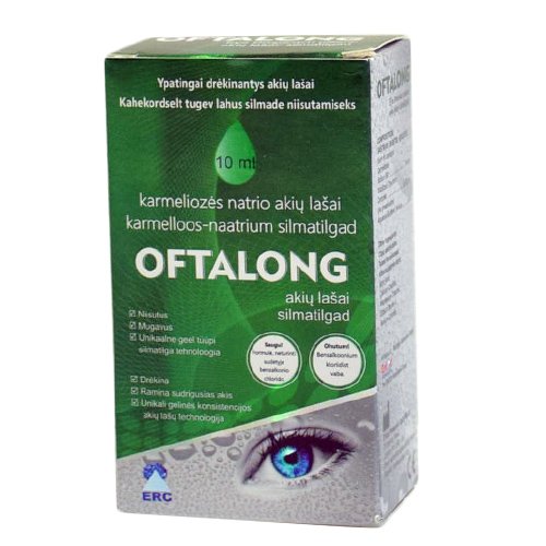 Preparatas akims Oftalong akių lašai, 10 ml | Mano Vaistinė