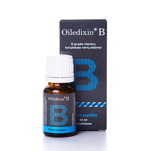 Maisto papildas nervų sistemai Oiledixin B grupės vitaminai 10ml | Mano Vaistinė