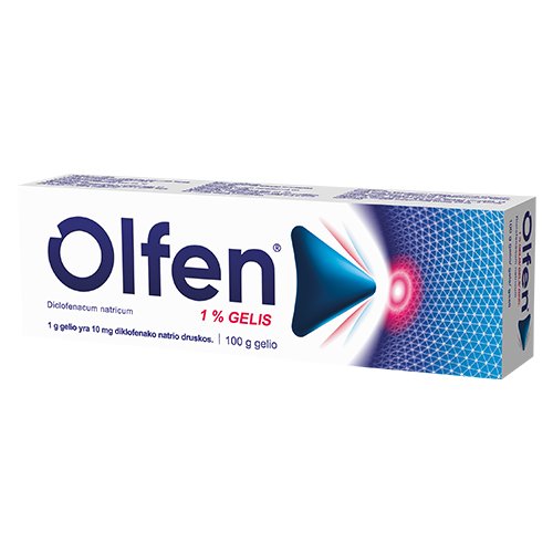 Olfen gelis 10mg/g 100g N1 | Mano Vaistinė