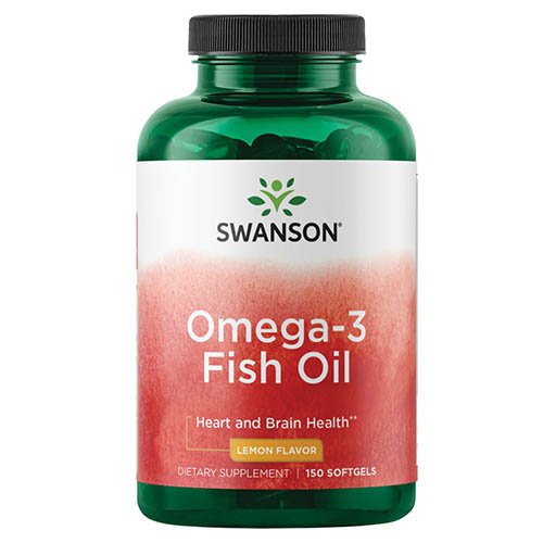 Omega 3 1000mg Citrinų Skonio Žuvų Taukai kapsulės N150 SW1253 | Mano Vaistinė