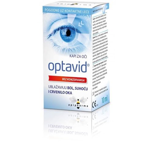 Optavid akių lašai 10ml | Mano Vaistinė