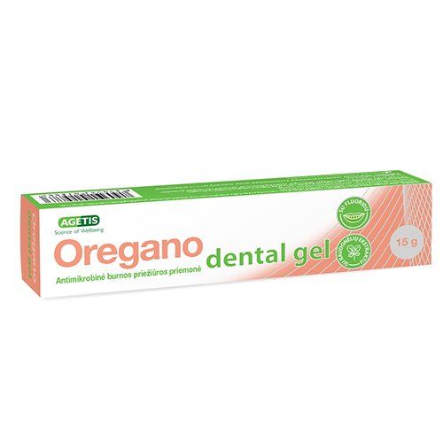 Oregano dental gelis 15g N1 | Mano Vaistinė