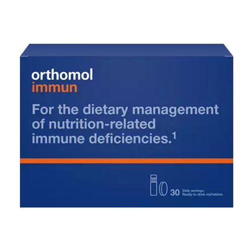 Maisto papildas imunitetui Orthomol Immun N30 drink | Mano Vaistinė