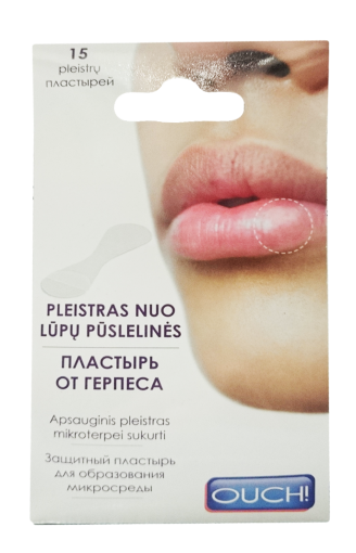 Patches of lip gloss Lipstick OUCH, N15 | Mano Vaistinė