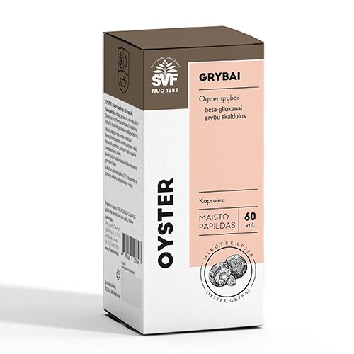Oyster kapsulės N60 ŠVF | Mano Vaistinė